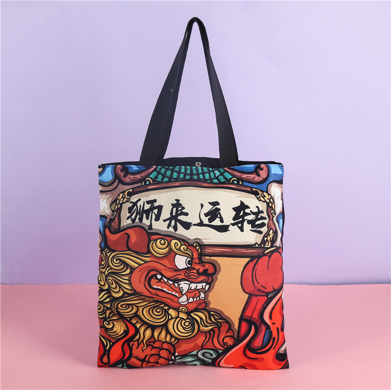 全面フルカラープリントトートバッグオリジナル製作のご案内です。