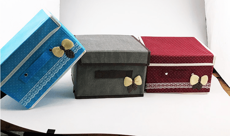 ノベルティ製造-オリジナル 雑物収納ボックス 製作