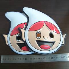 プラスチック製オリジナル3D立体キャラクターお面製作のご案内です。