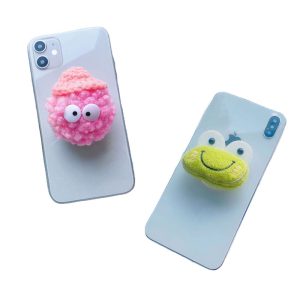 ぬいぐるみスマホクリップ