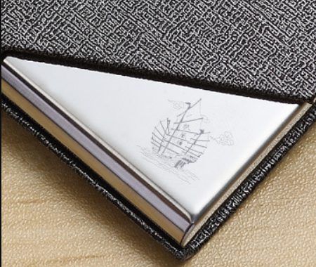 名刺ケースオリジナル製作のノベルティ製造