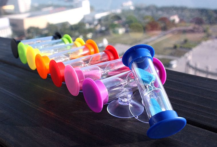 吸盤付き 砂時計 オリジナル製作のノベルティ製造