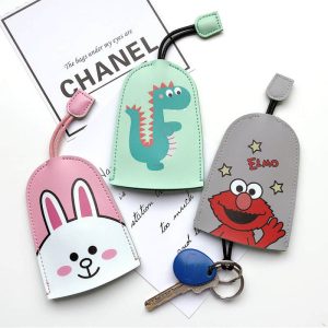 カバー付き収納キーホルダー