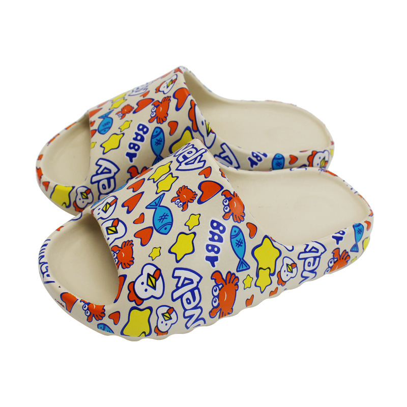 オリジナル全面総柄プリントシャワーサンダル