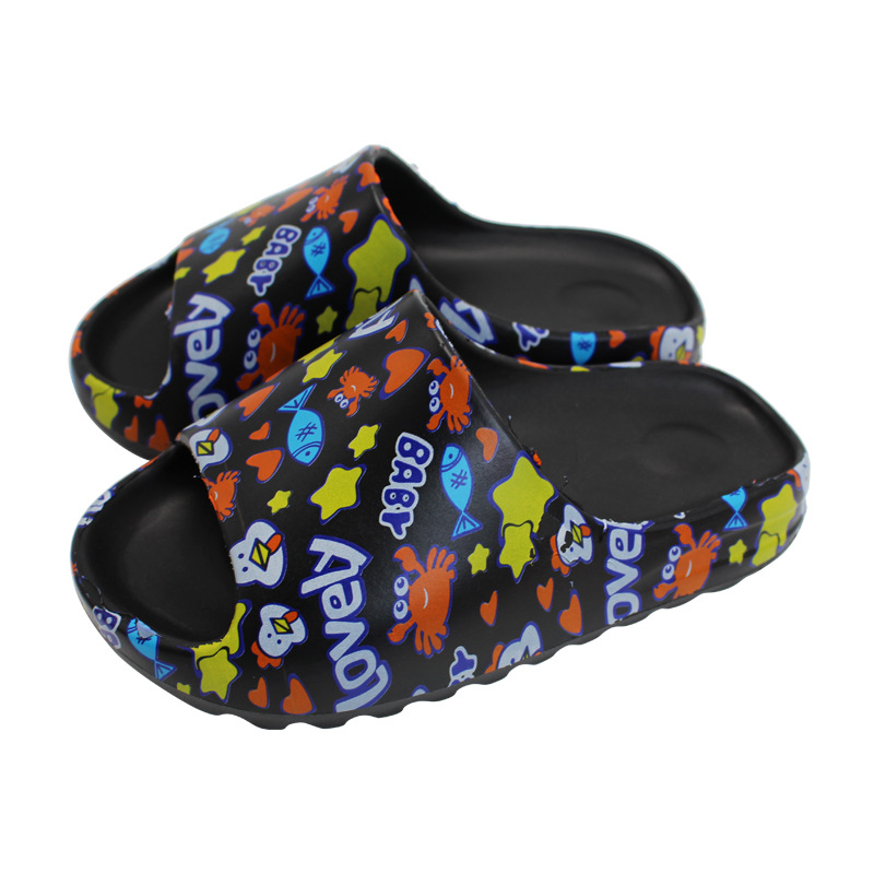 オリジナル全面総柄プリントシャワーサンダル