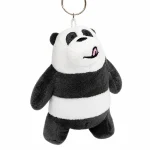 パンダキャラクターのオリジナルぬいぐるみキーホルダー