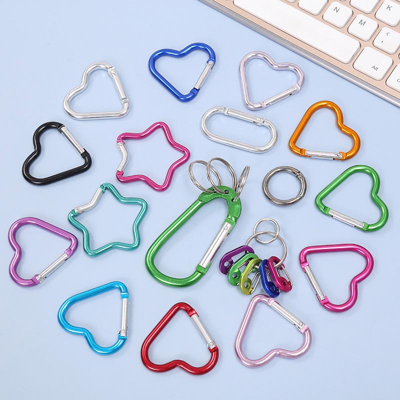 ご希望色・サイズ・形でカラビナのオーダーメイド制作