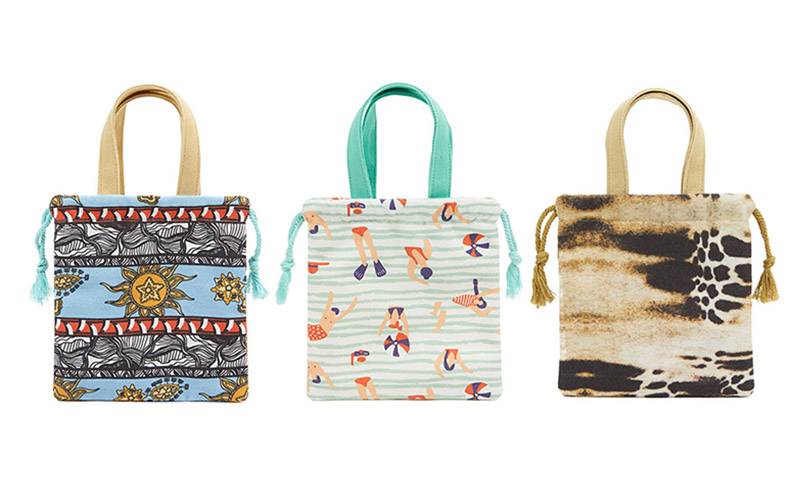 オリジナル巾着トートバッグ