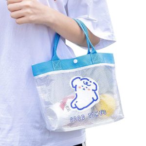 オリジナルクリアメッシュトートバッグ