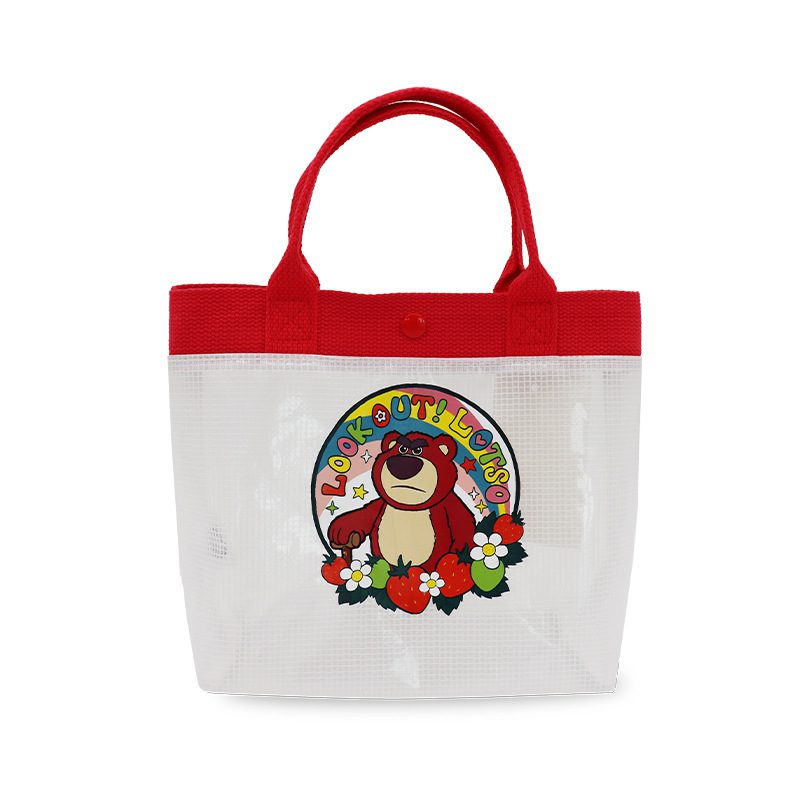 クリアメッシュトートバッグ