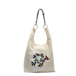 ストラップ付きショッパーバッグ