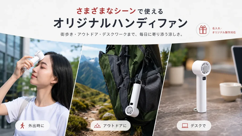 冷却プレート付きターボハンディファンをオリジナル製作